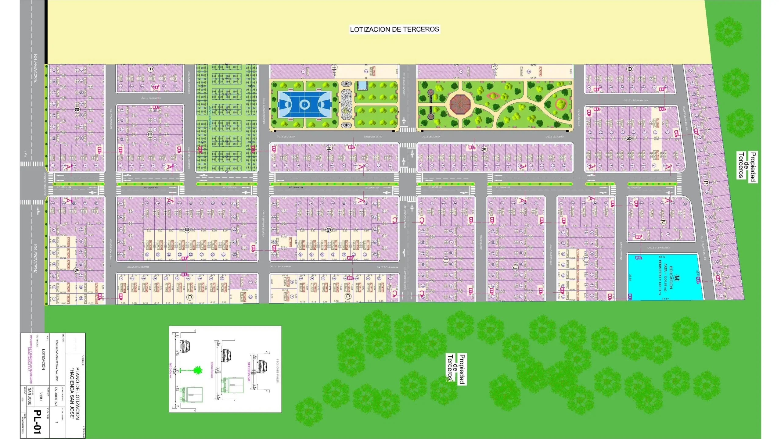Mapa Hacienda San José